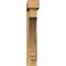 Ekena Millwork Imperial Block Rough Sawn Bracket w/ Offset Brace, Western Red Cedar, 6"W x 32"D x 36"H BKT0604X32X36IMP05RWR - alternate 2